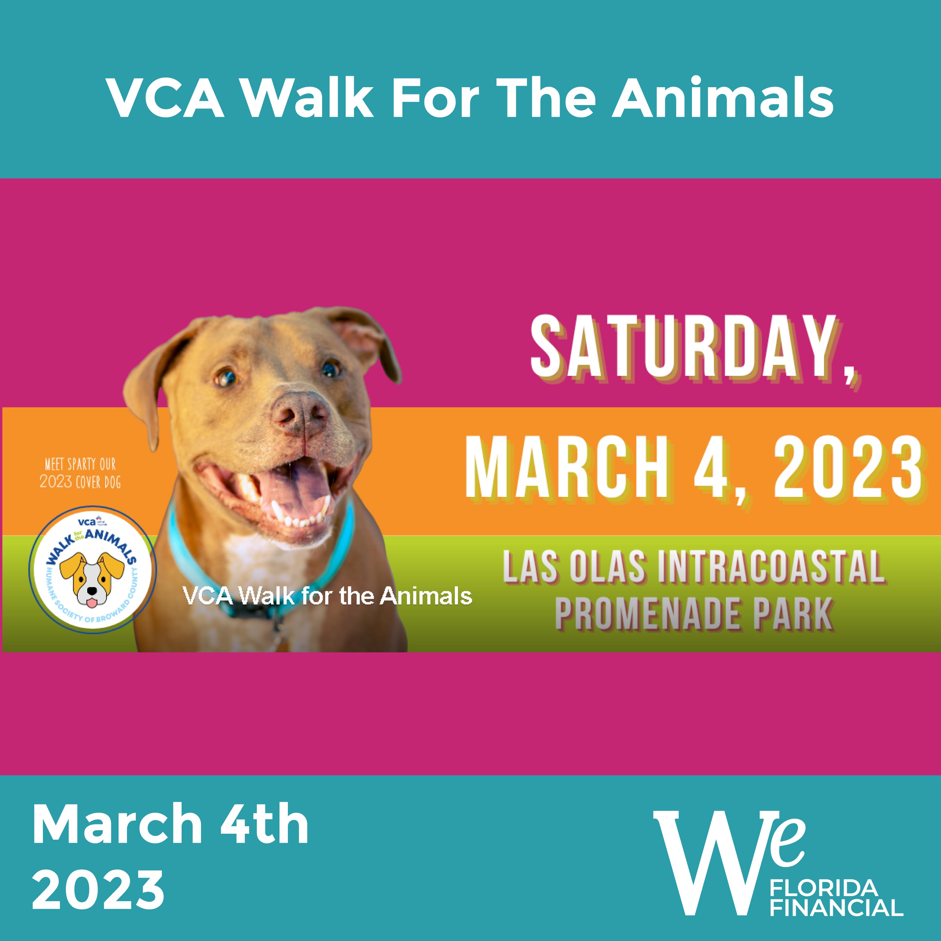 VCA Walk For The Animals March 4th 2023 8am - 10am