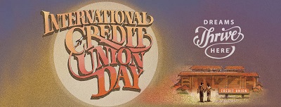 International Credit Union Day 2018 Dreams Thrive Here logo