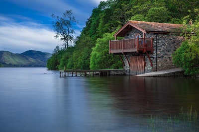 bungalow on a lake